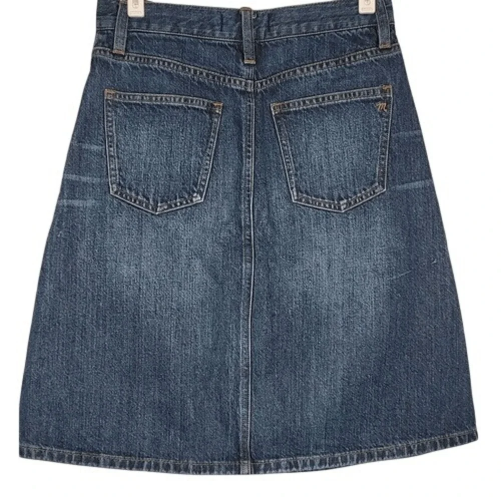 Madewell‎ Blue Denim Skirt